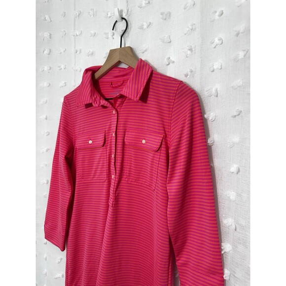 Vineyard Vines Striped Sankaty Margo Shirt Dress Small - Picture 2 of 7